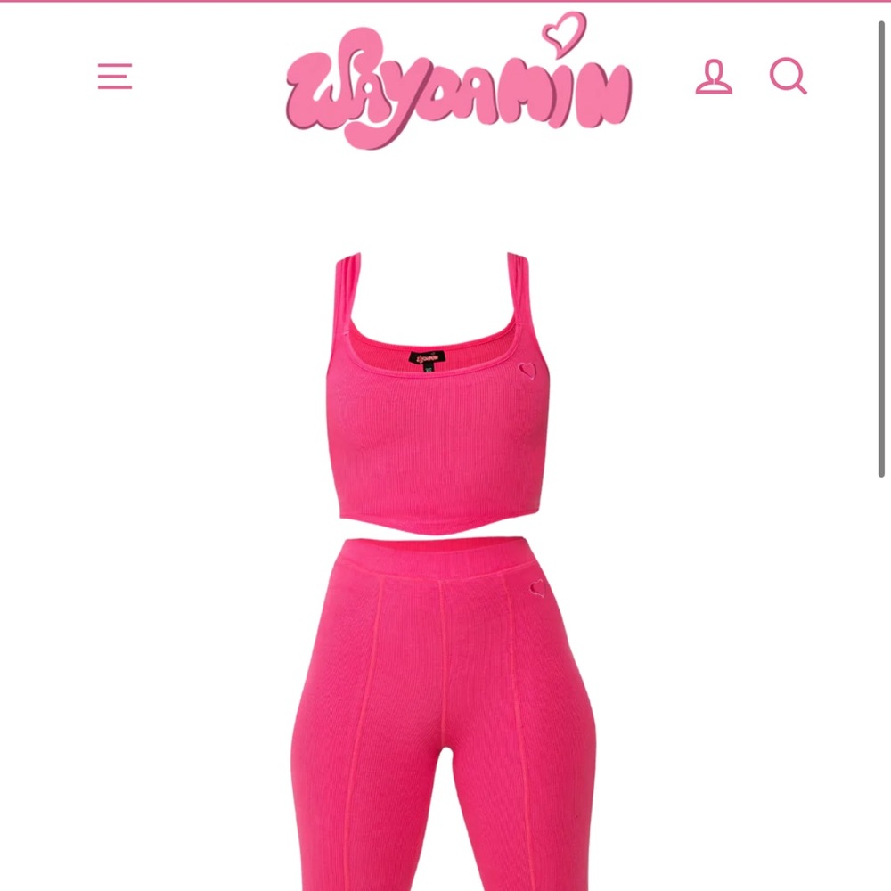 Wayda Min Ribbed Legging Set